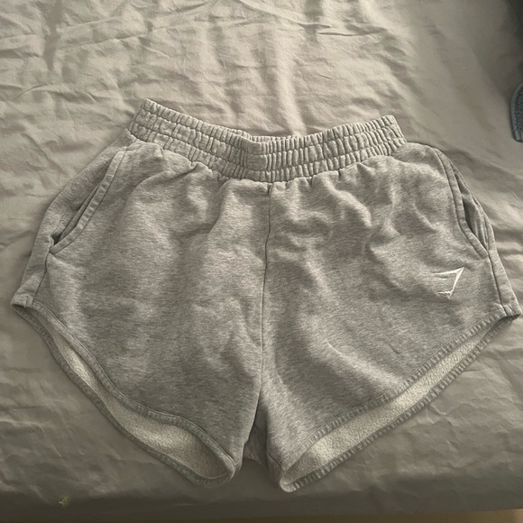 Grey gymshark sweat shorts size small - Picture 1 of 3